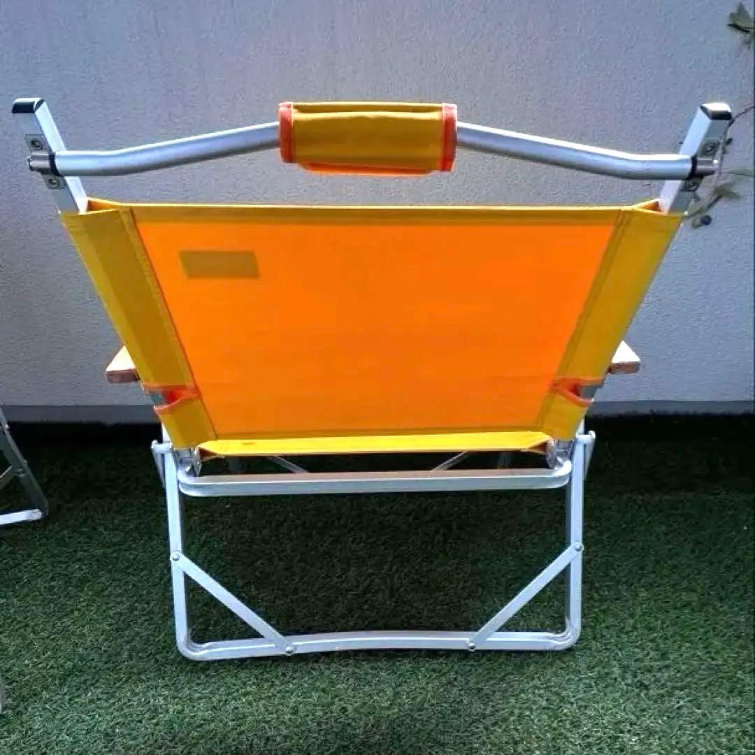 コールマン　コンパクトフォールディングチェア　イエロー　2脚セット