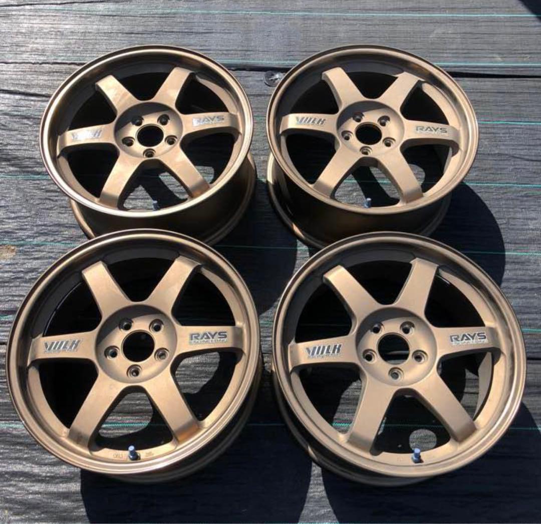 RAYZ VOLK Racing TE37 ホイール 17インチ 4本セット