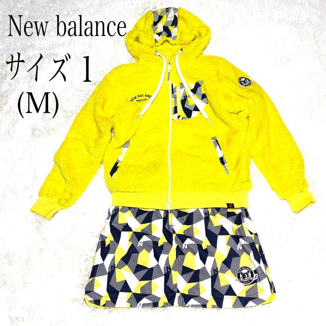 ニューバランス　ゴルフウェア　ブルゾン＆スカート　セットアップ