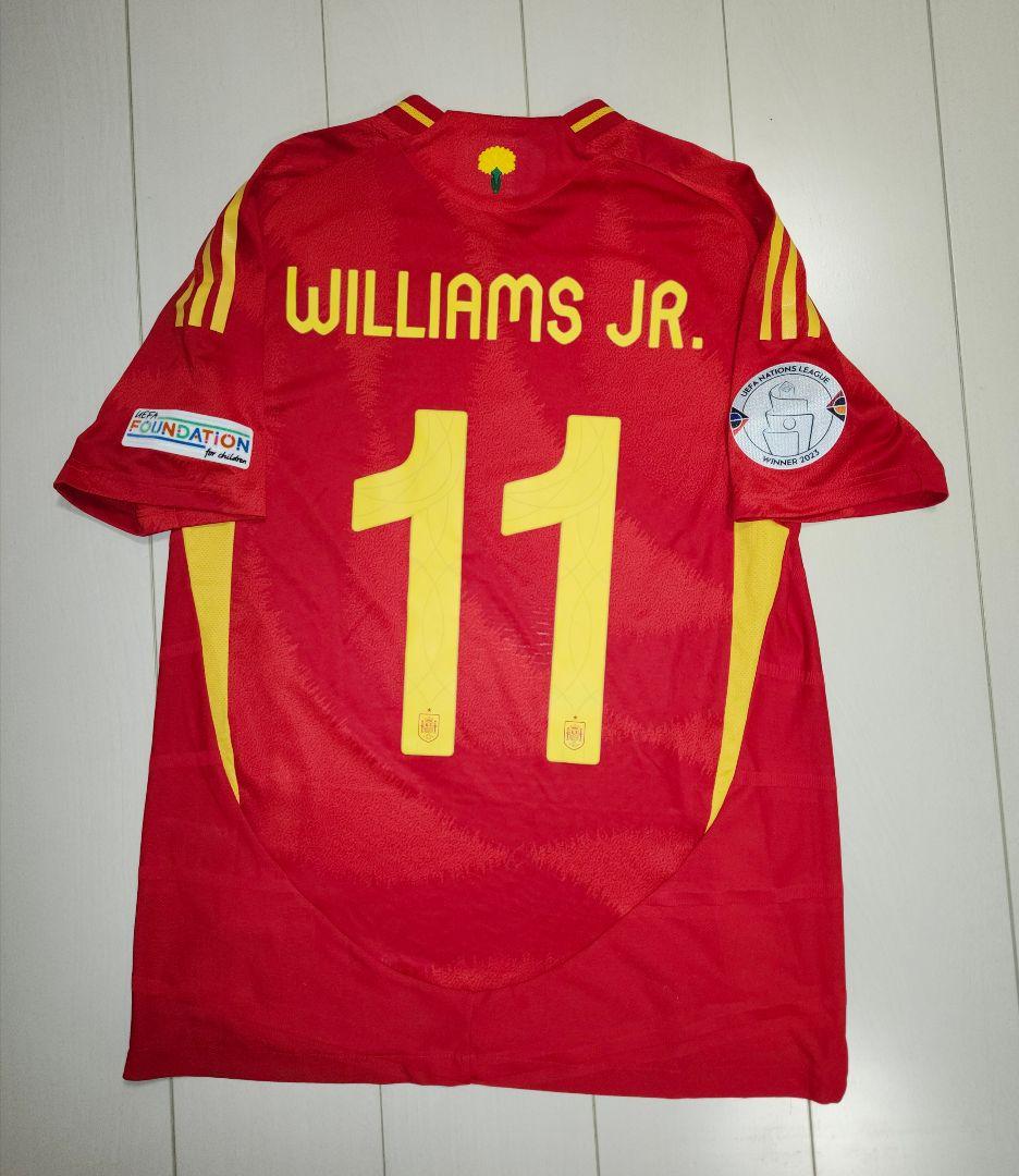 Nico Williams 選手支給品 kitroom