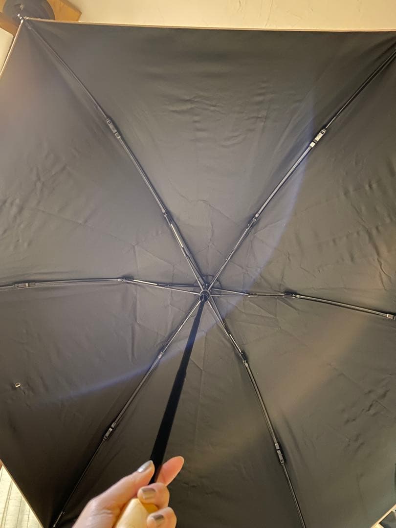 サンバリア100 折りたたみ日傘　3段折り　無地