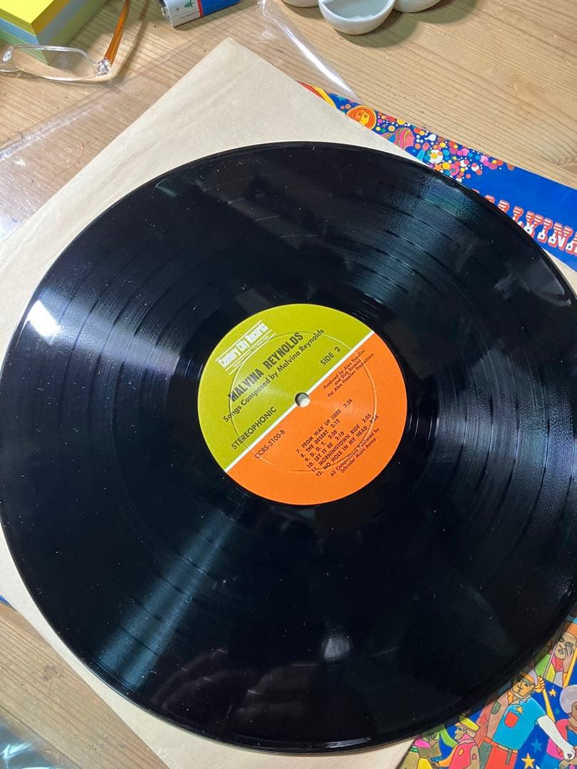 レコード　Malvina Reynolds アメリカンフォーク　貴重盤