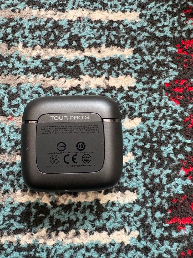 JBL イヤホン TOUR PRO 3 BLACK