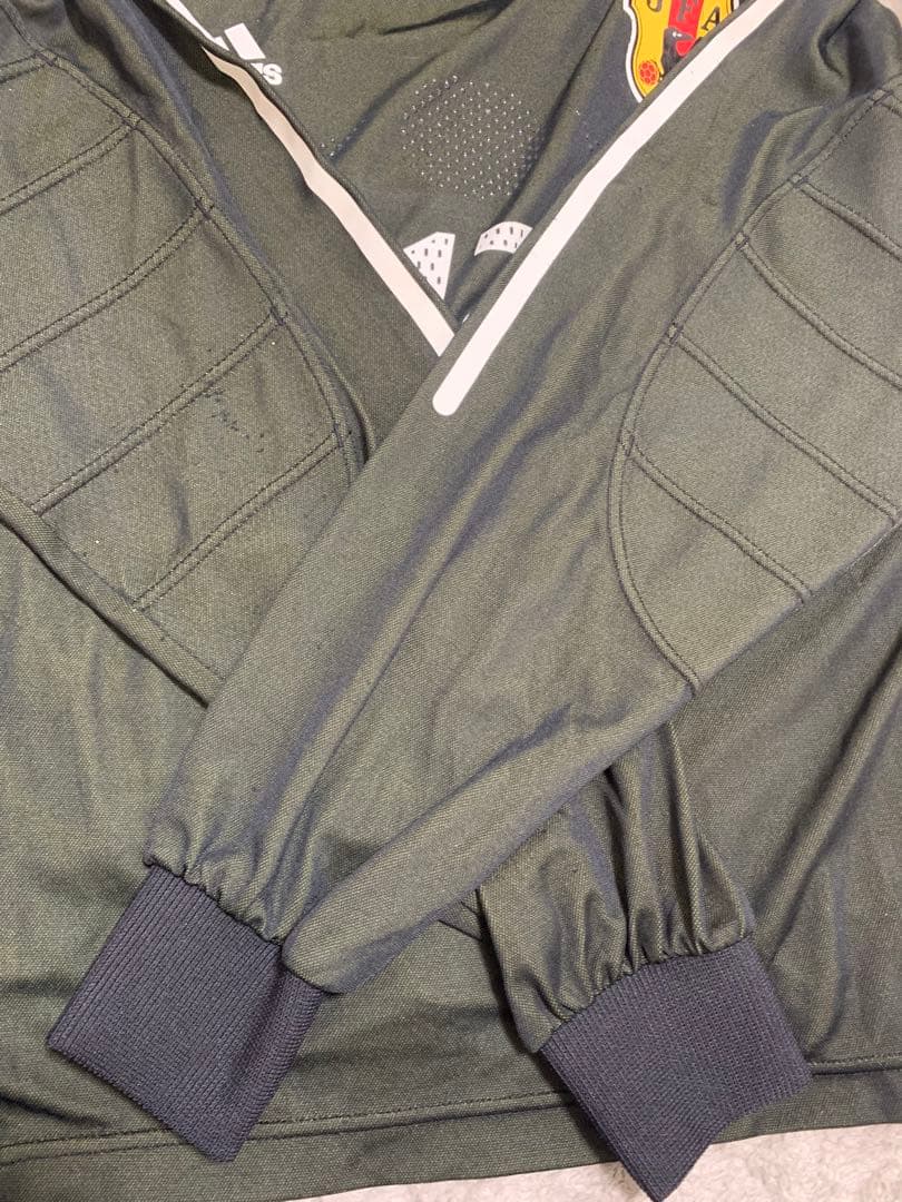 00s adidas 楢崎 正剛 長袖 ユニフォーム ロンＴ 万国タグ