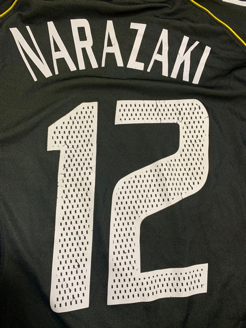 00s adidas 楢崎 正剛 長袖 ユニフォーム ロンＴ 万国タグ