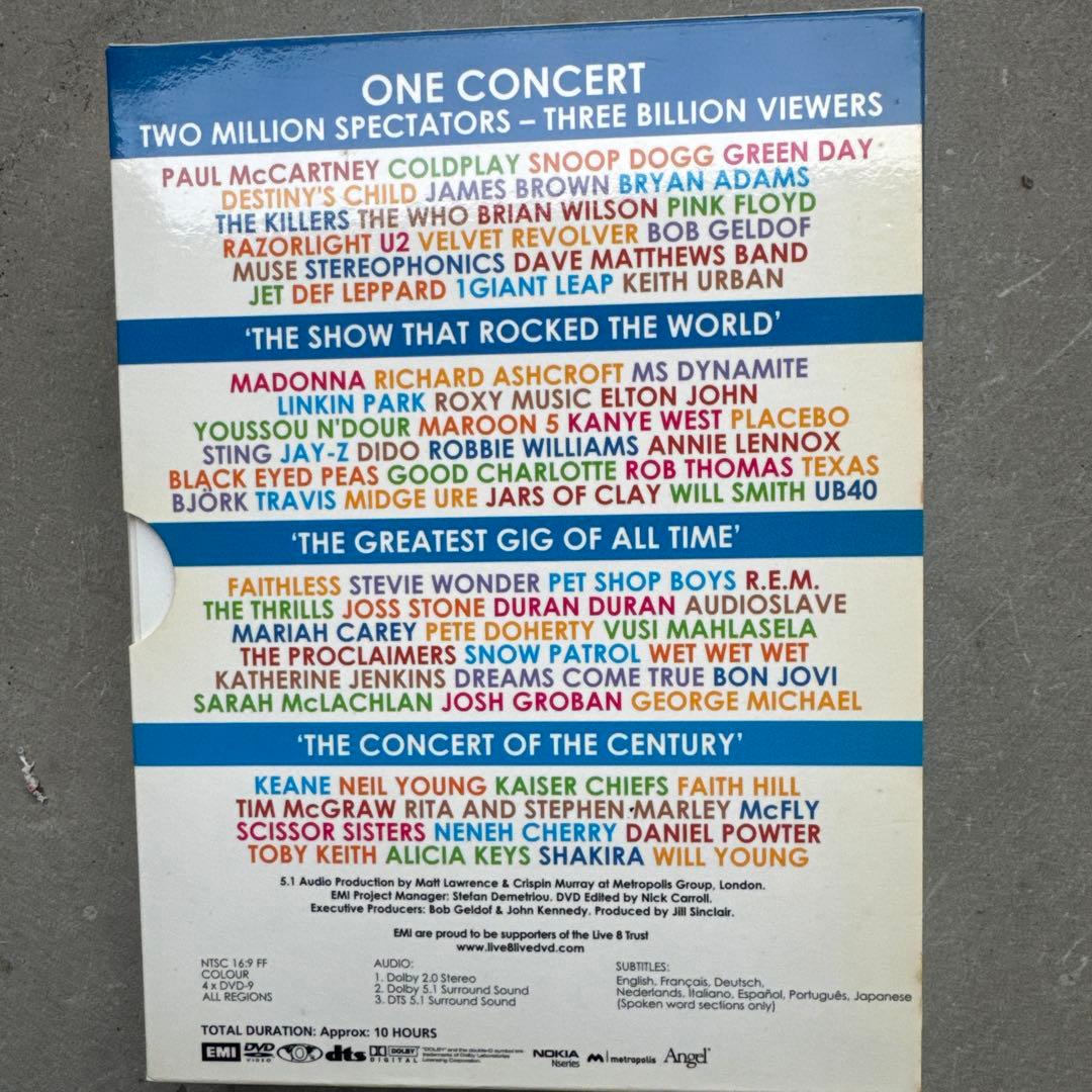 ライヴ 8〈4枚組〉