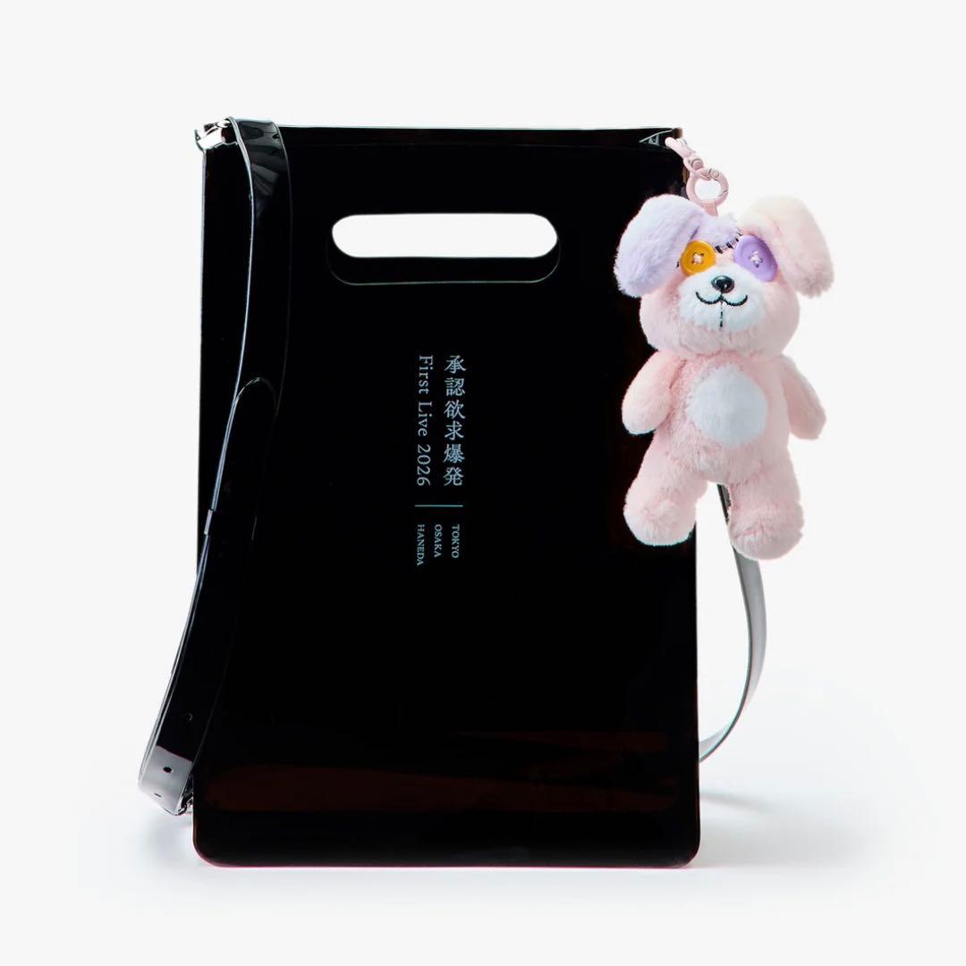 tuki. 武道館 nana-nanaコラボバッグ ランダムぬいぐるみチャーム付