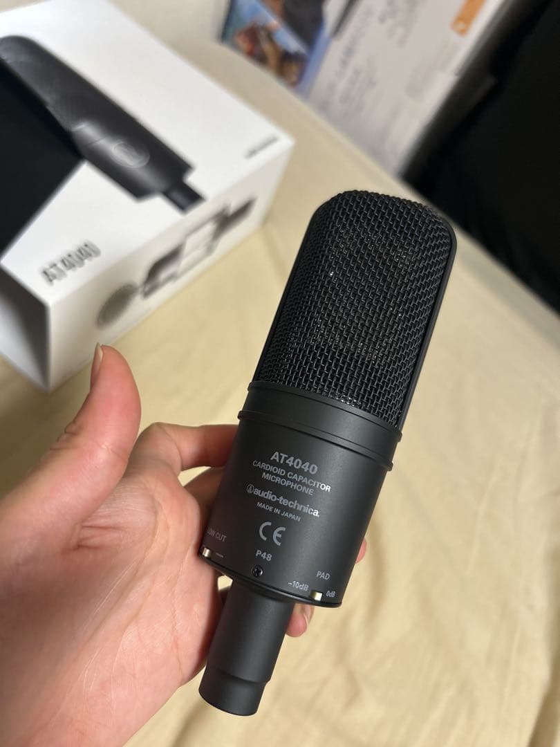 【美品】Audio-Technica AT4040 コンデンサーマイク