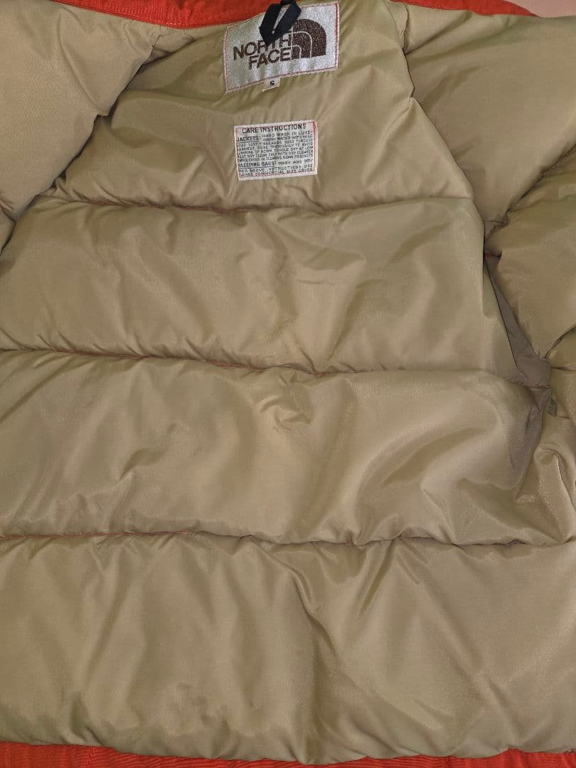 ★値下げ★80s 茶タグ★NORTH FACE ノースフェイス ダウンベスト