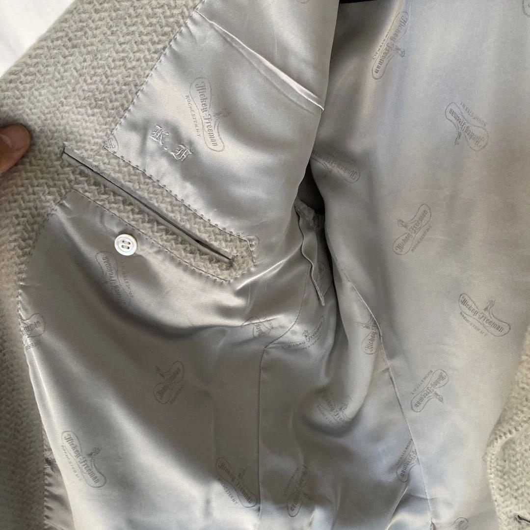 超高級Hickey-Freeman カシミヤ アメリカのジャケットの集大成！