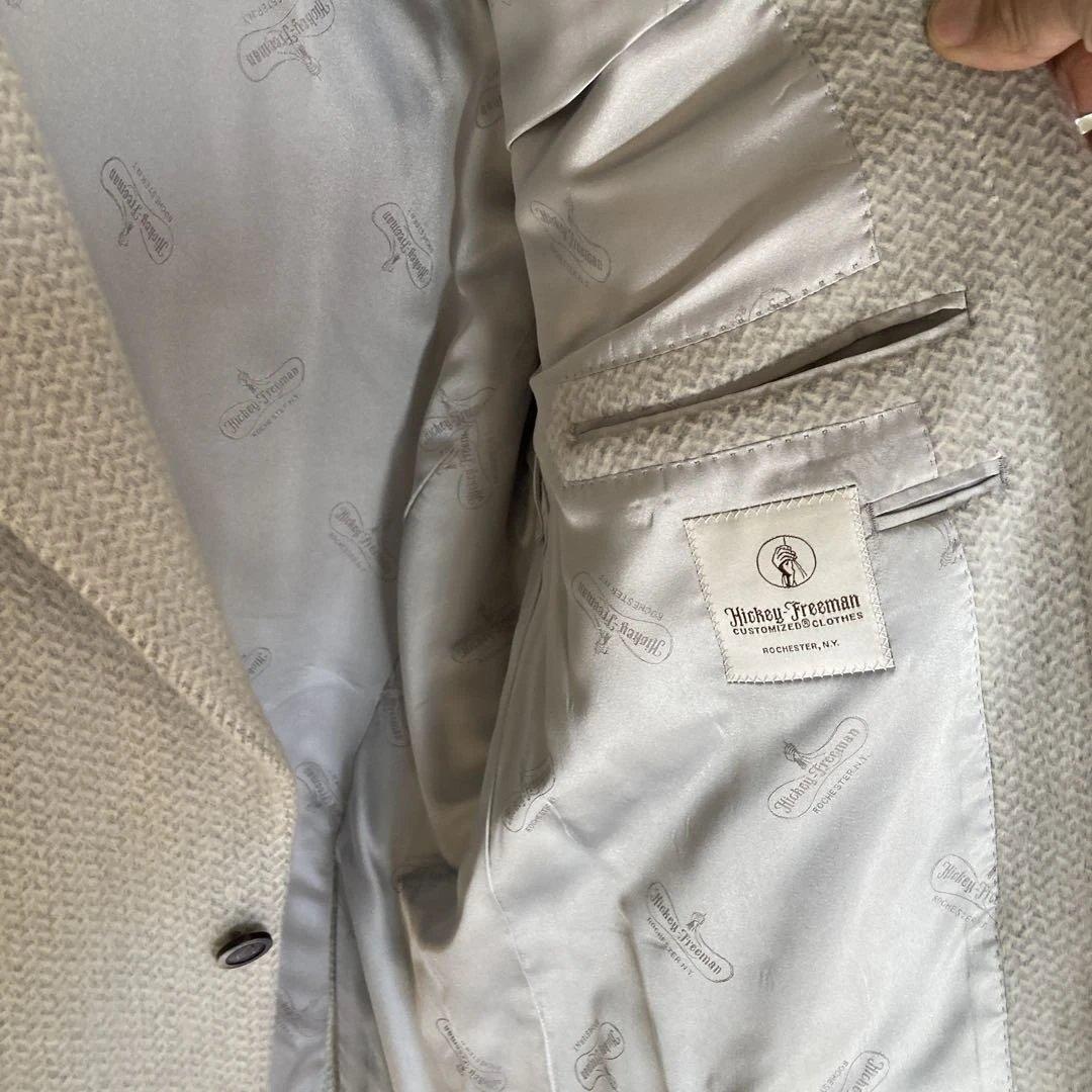 超高級Hickey-Freeman カシミヤ アメリカのジャケットの集大成！