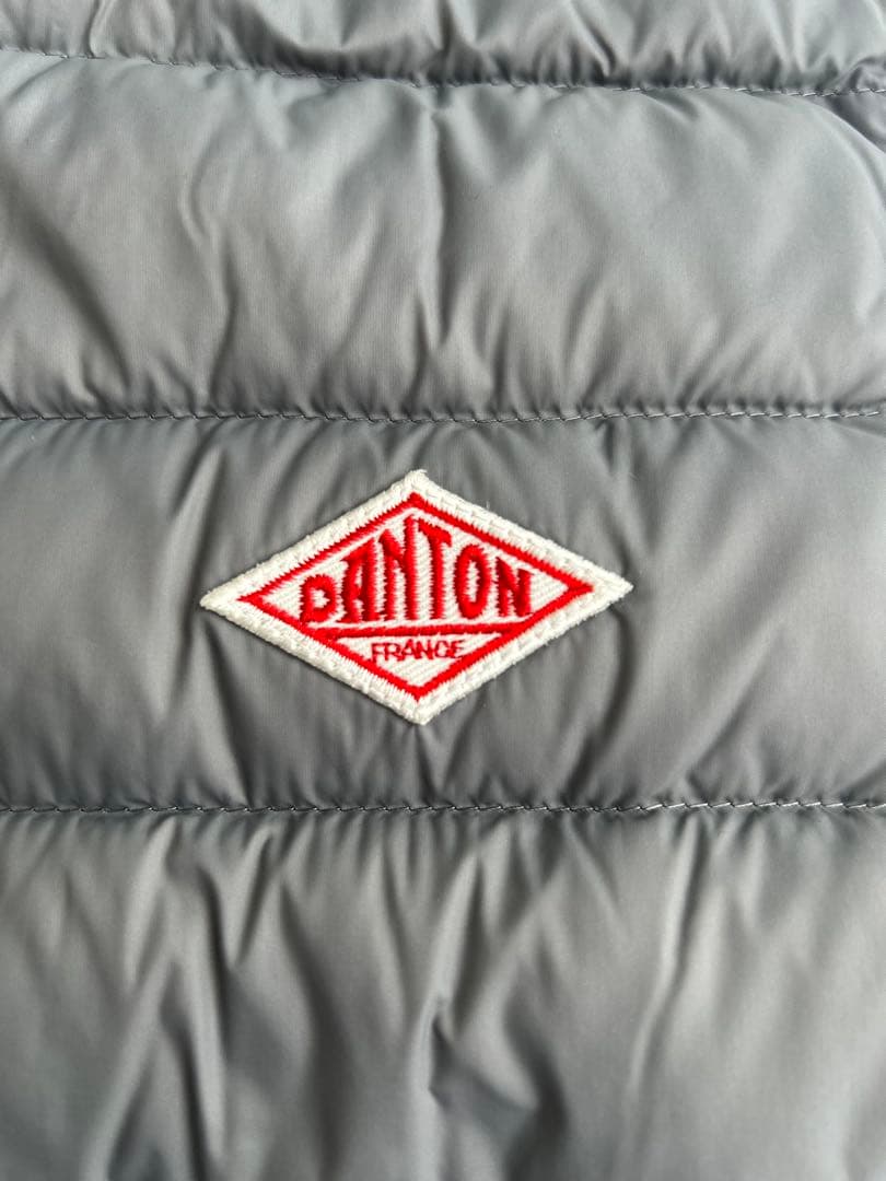 DANTON ダウンベスト サイズ36 ダントン インナーダウンベスト グレー