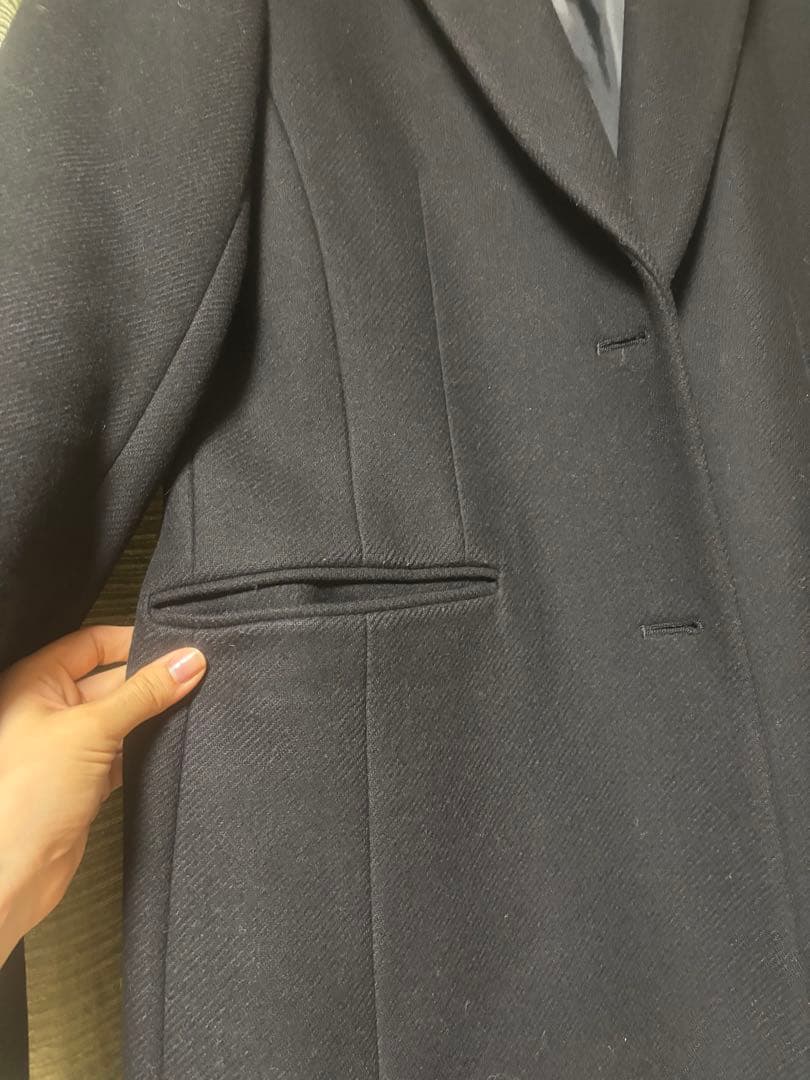 SUIT SQUAREシングルブレスト ロングコート38