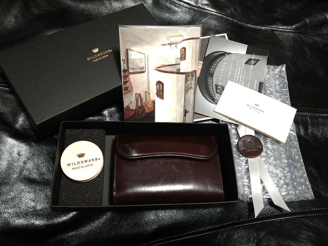 WILDSWANS BYRNE ワイルドスワンズ バーン チョコ サドルレザー