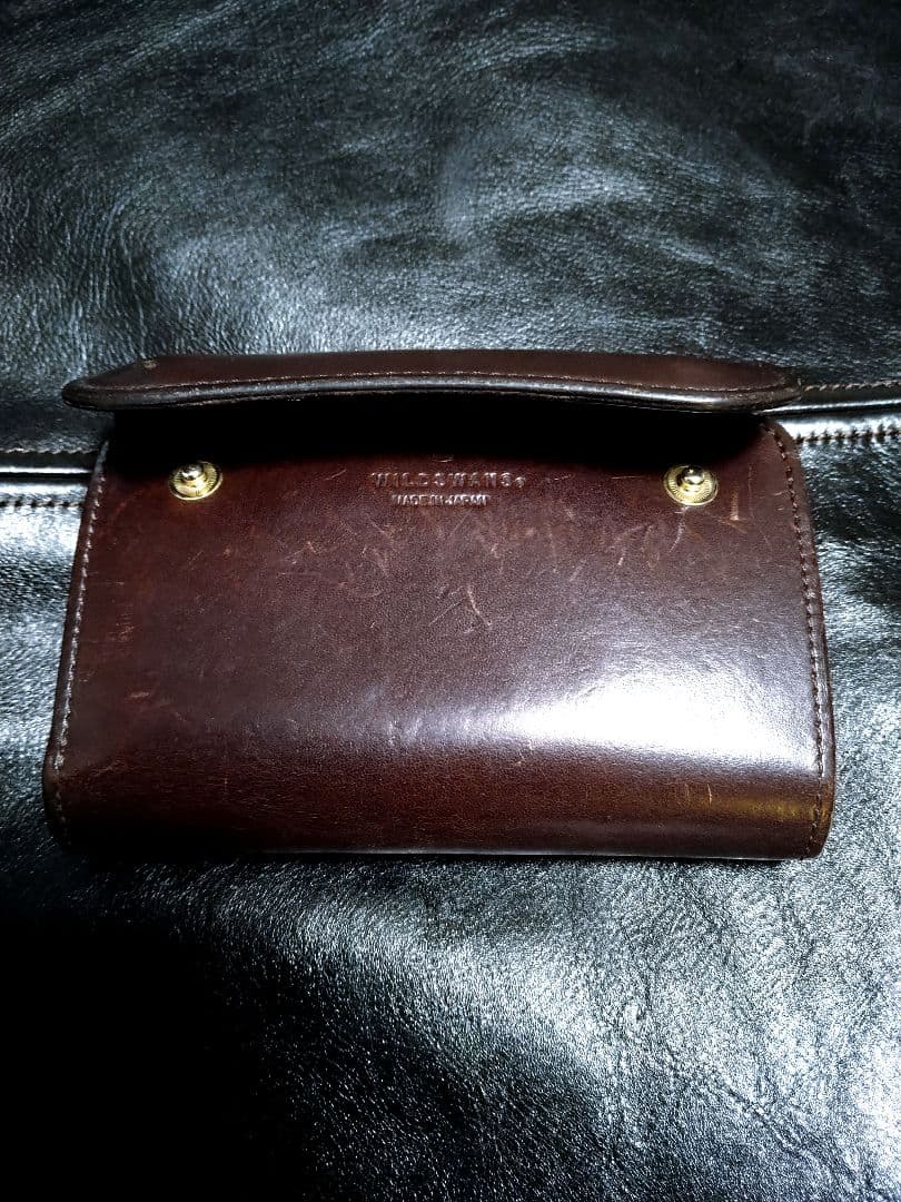 WILDSWANS BYRNE ワイルドスワンズ バーン チョコ サドルレザー