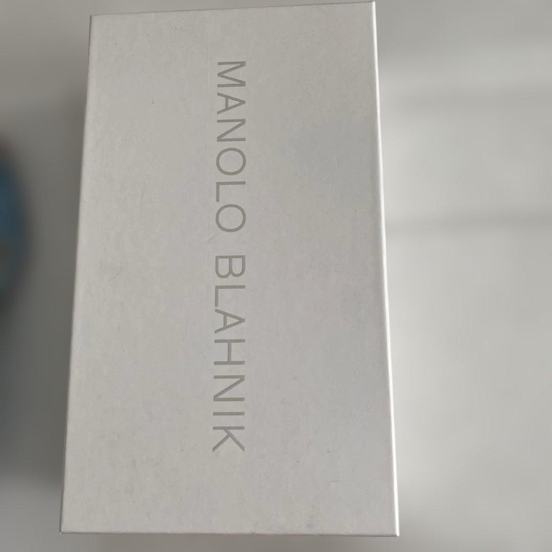 Manolo Blahnik ハンギシ　フラットシューズ　パンプス