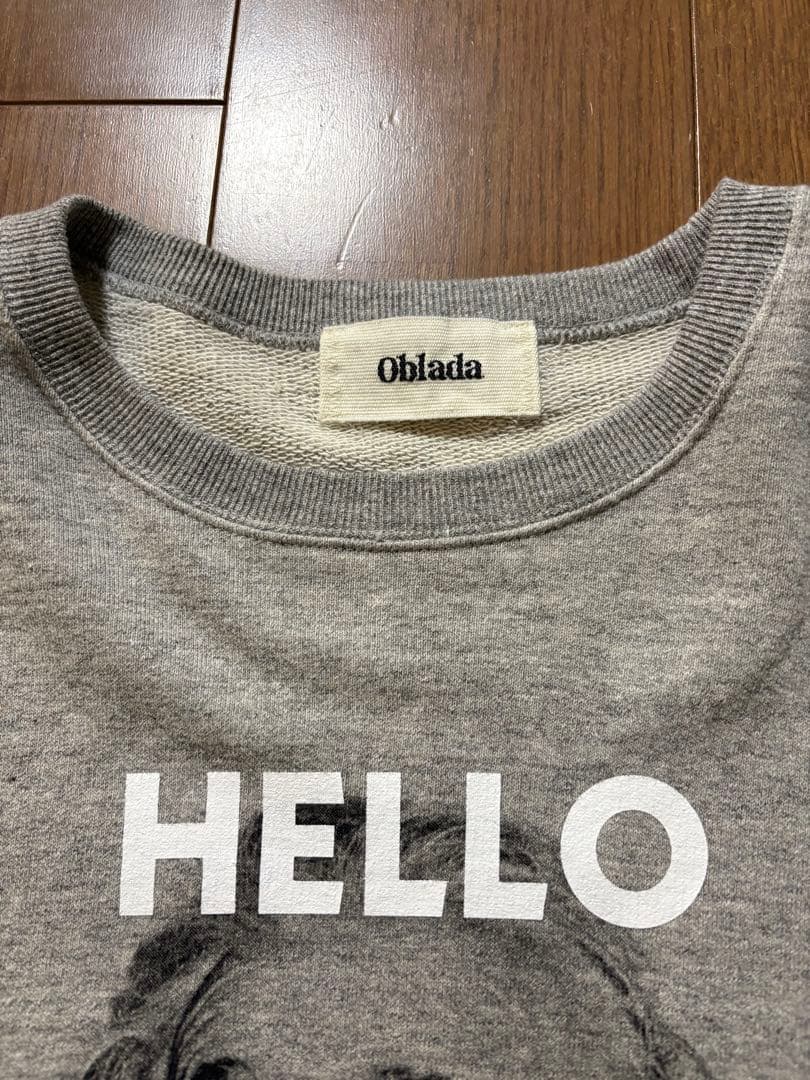 oblada オブラダ／HELLO SWEATハロースウェット　アインシュタイン