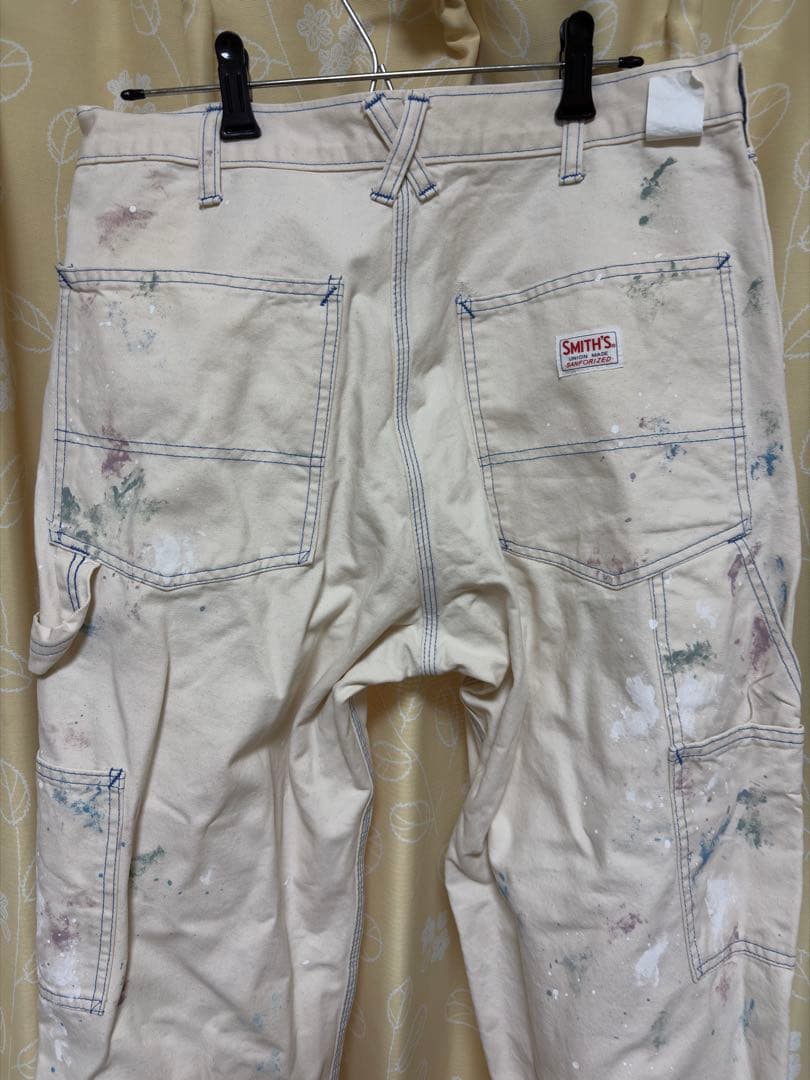 SMITH'S ペインターパンツ ナチュラル　サイズ:34 USA製