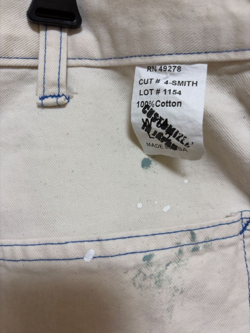 SMITH'S ペインターパンツ ナチュラル　サイズ:34 USA製