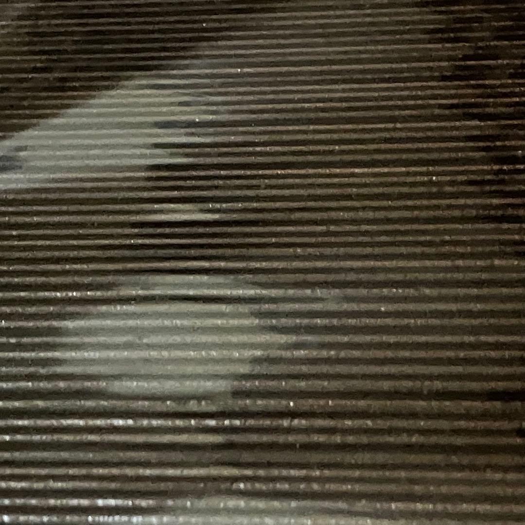 越前漆器 ヘギ目 両面半月ランチョンマット 天然木 10枚