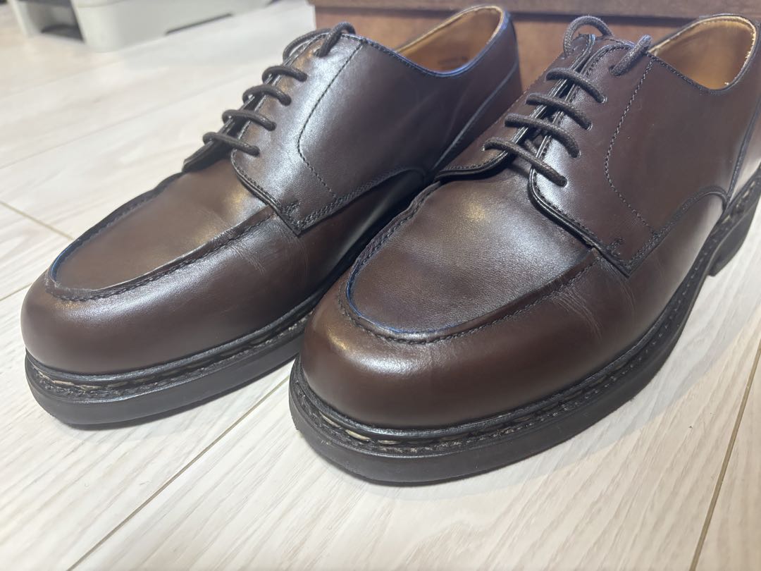 Berwick 4477 Uチップ ダークブラウン シューツリー・靴べら付き