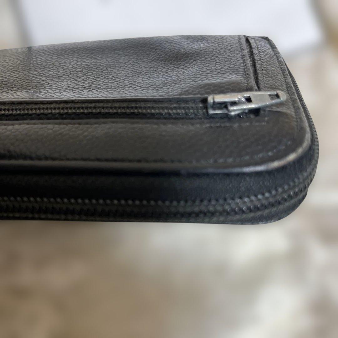 CHANEL キャビアスキン　長財布
