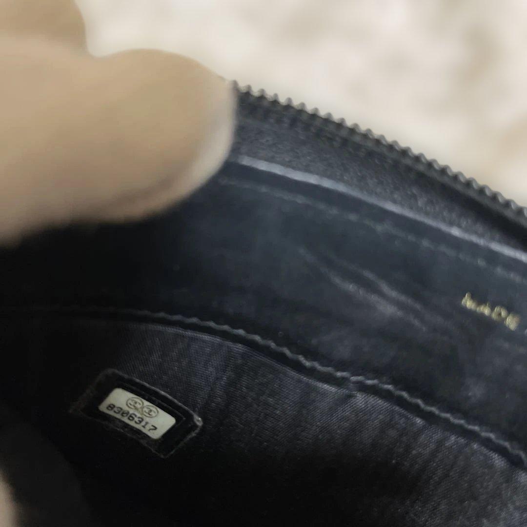 CHANEL キャビアスキン　長財布