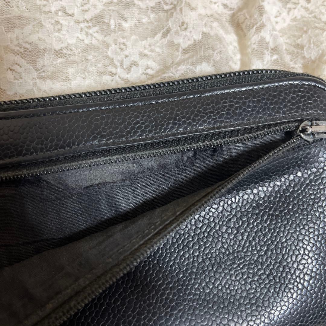 CHANEL キャビアスキン　長財布