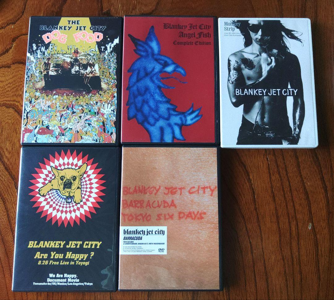 ブランキー　Blankey Jet City DVD 5枚