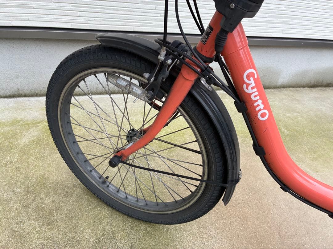 GuttoＥＸラクイック電動アシスト自転車 チャイルドシート付き