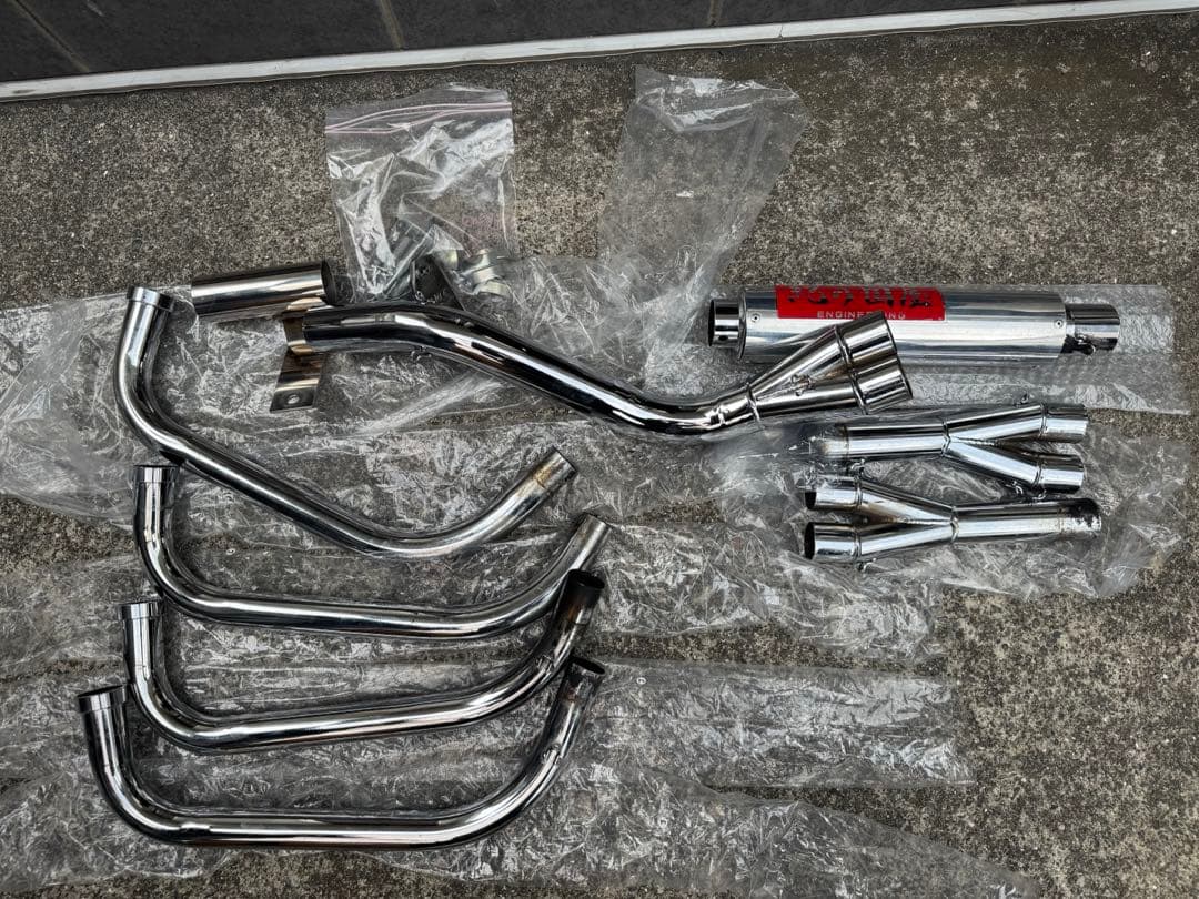 CBX400f 紀伊国屋マフラー 45φ