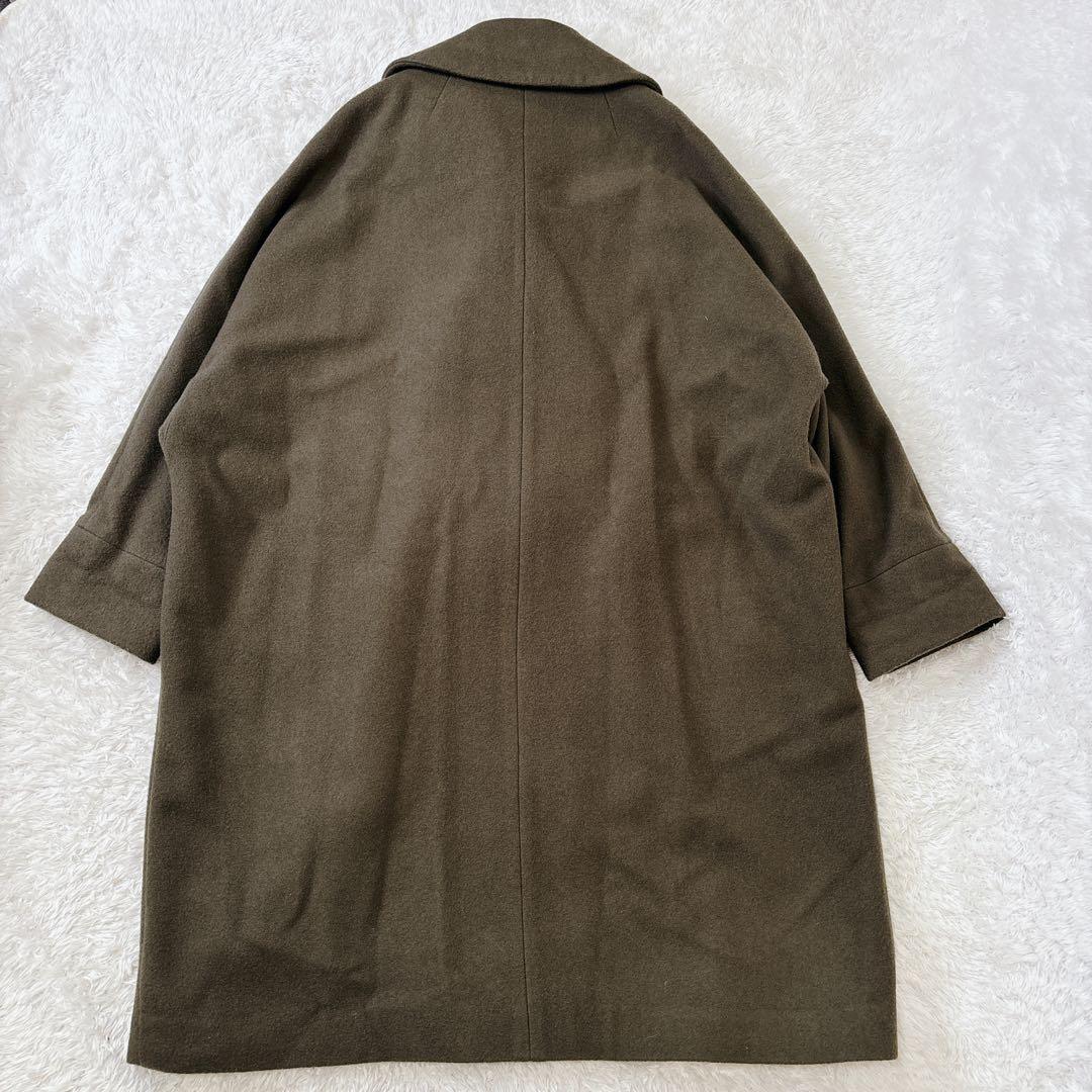 美品　TICCA テントコート　カーキ　フリーサイズ