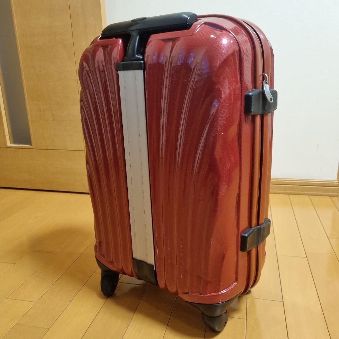 サムソナイト コスモライト55cm レッド