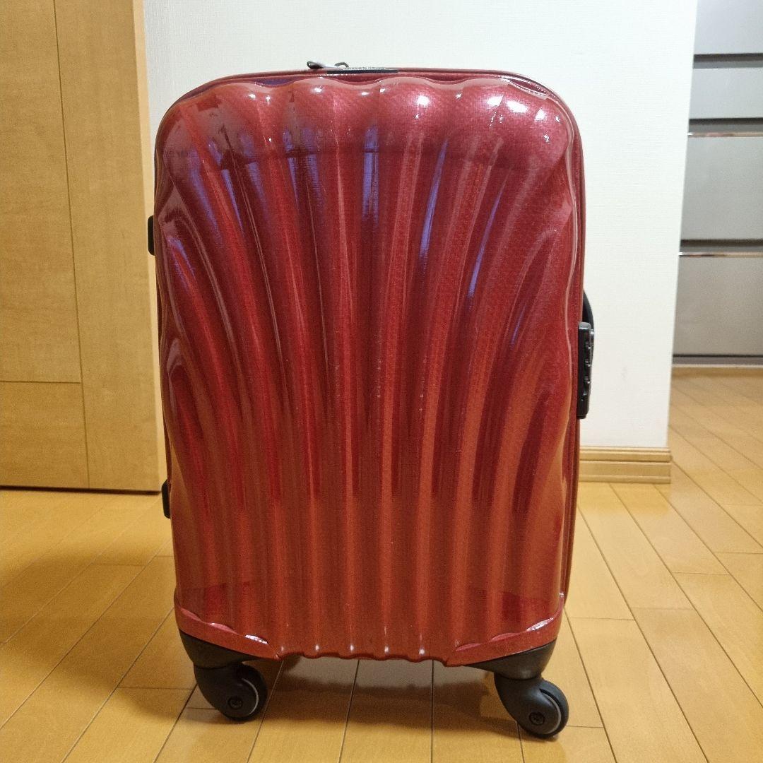 サムソナイト コスモライト55cm レッド