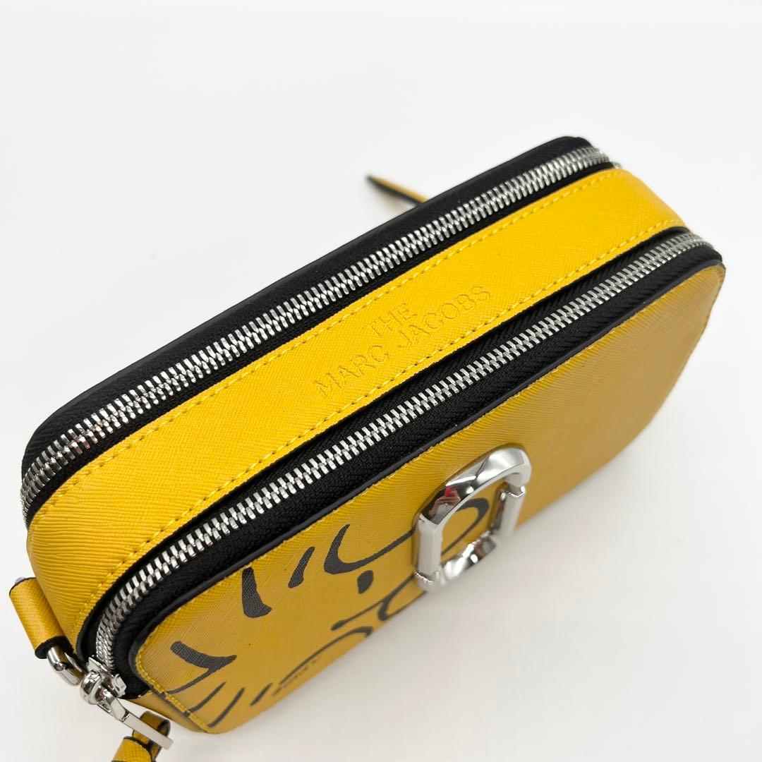 極美品✨マークジェイコブス　ショルダーバッグ　ピーナッツコラボ　スナップショット