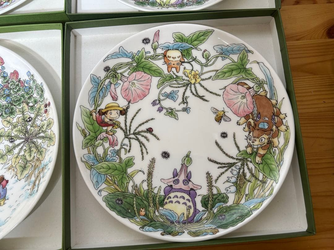 Noritake ノリタケ となりのトトロ プレート 23cm 6枚