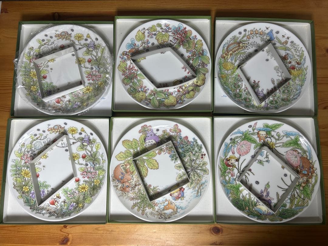 Noritake ノリタケ となりのトトロ プレート 23cm 6枚
