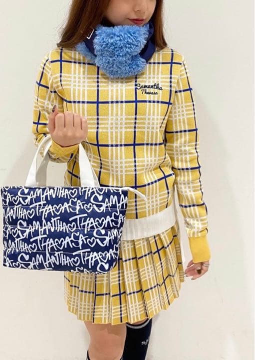 Samanthaゴルフ　ウェア　イエロー　宇垣美里
