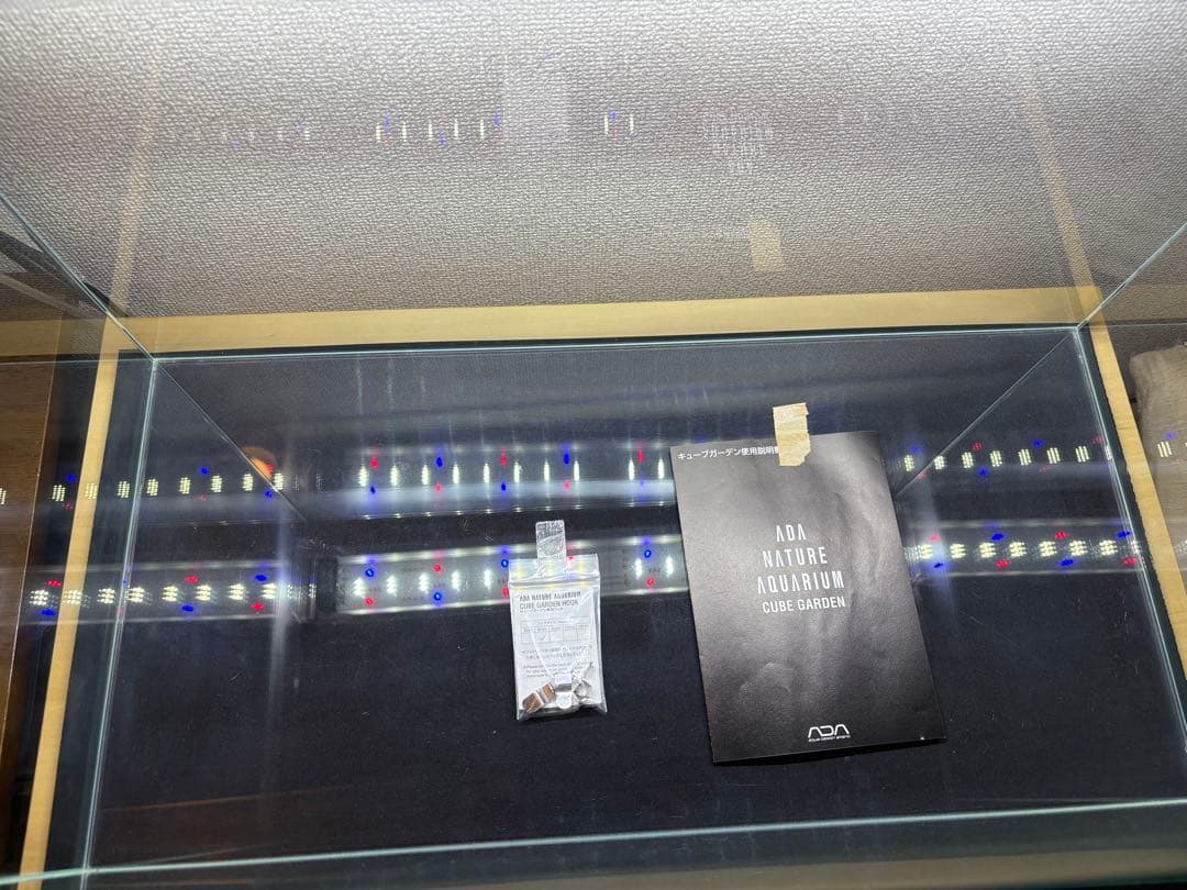 【東京都23区内お届け】 ADA キューブガーデン60センチ　LEDライト付