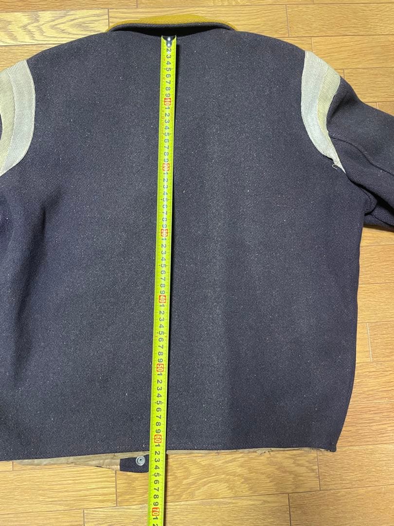 アワードジャケット　スタジャン　古着 ワッペン　ヴィンテージ　Mサイズ