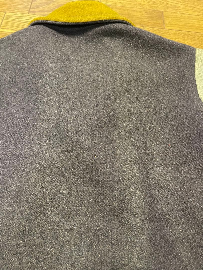 アワードジャケット　スタジャン　古着 ワッペン　ヴィンテージ　Mサイズ