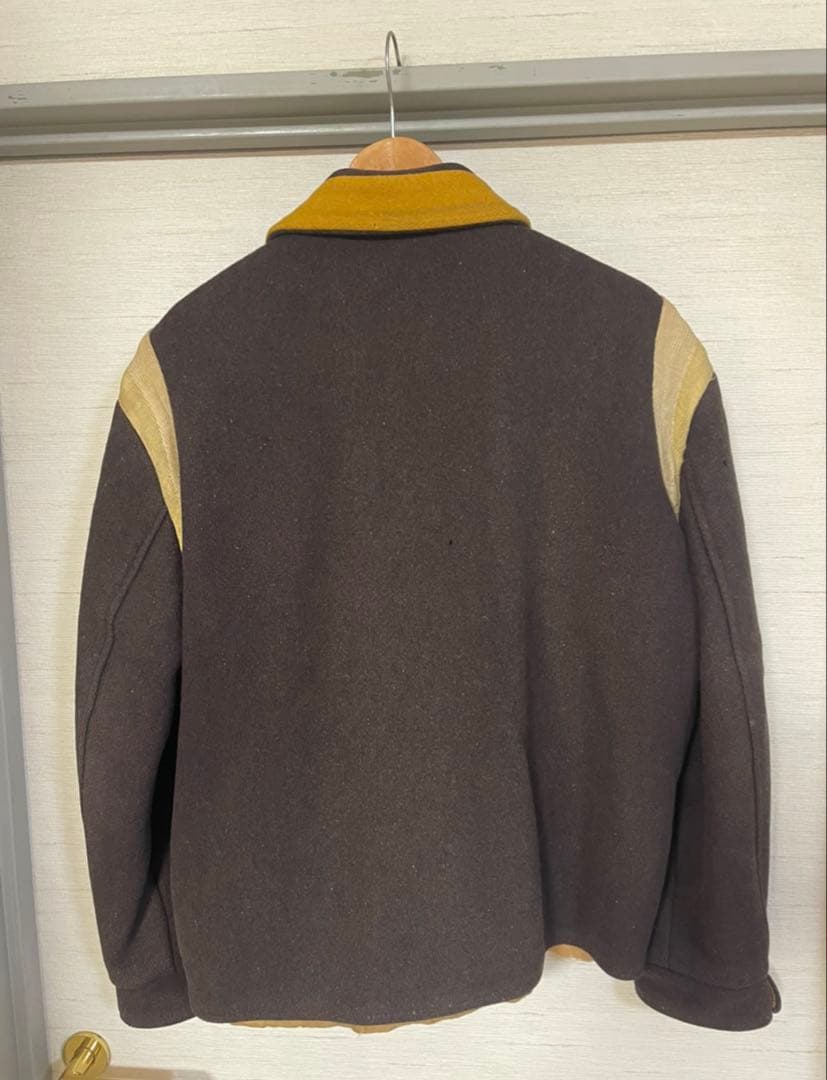 アワードジャケット　スタジャン　古着 ワッペン　ヴィンテージ　Mサイズ