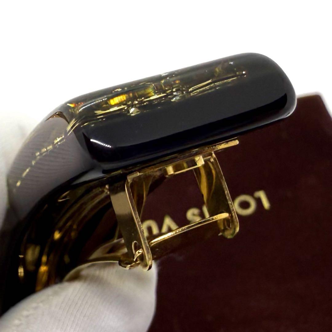 正規 美品 ルイヴィトン モノグラム バレッタ ヘアアクセサリー フランス製