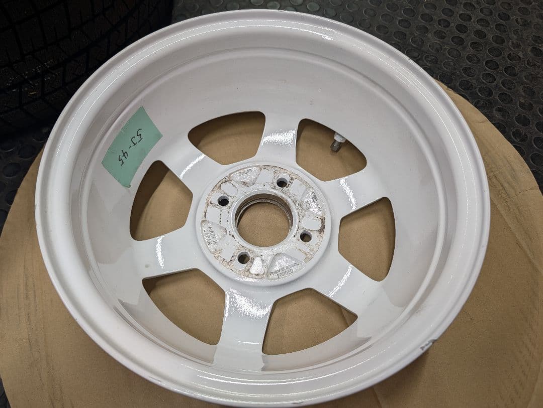 レイズ TE37　13インチ　5J+45　PCD 100 希少サイズ