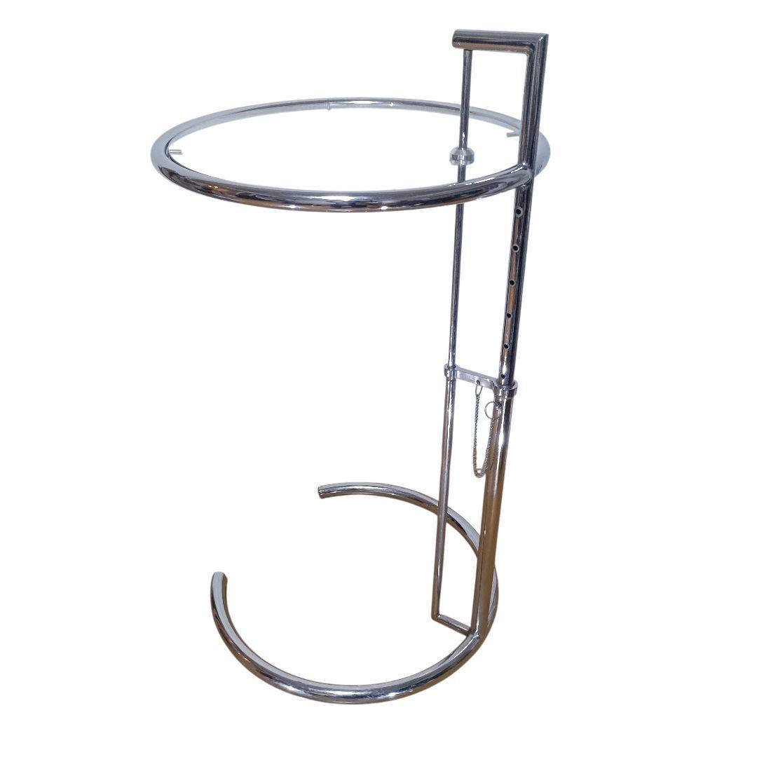 Eileen Gray アイリーングレイ リプロダクト サイドガラステーブル