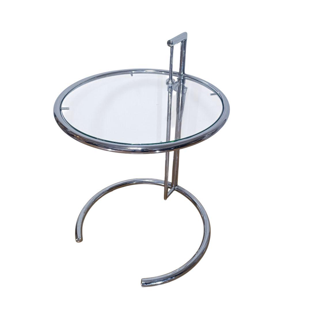 Eileen Gray アイリーングレイ リプロダクト サイドガラステーブル