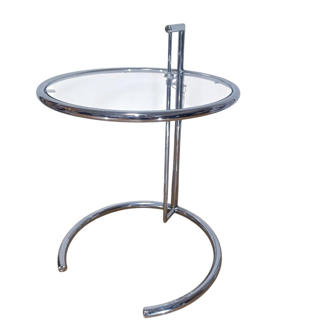 Eileen Gray アイリーングレイ リプロダクト サイドガラステーブル