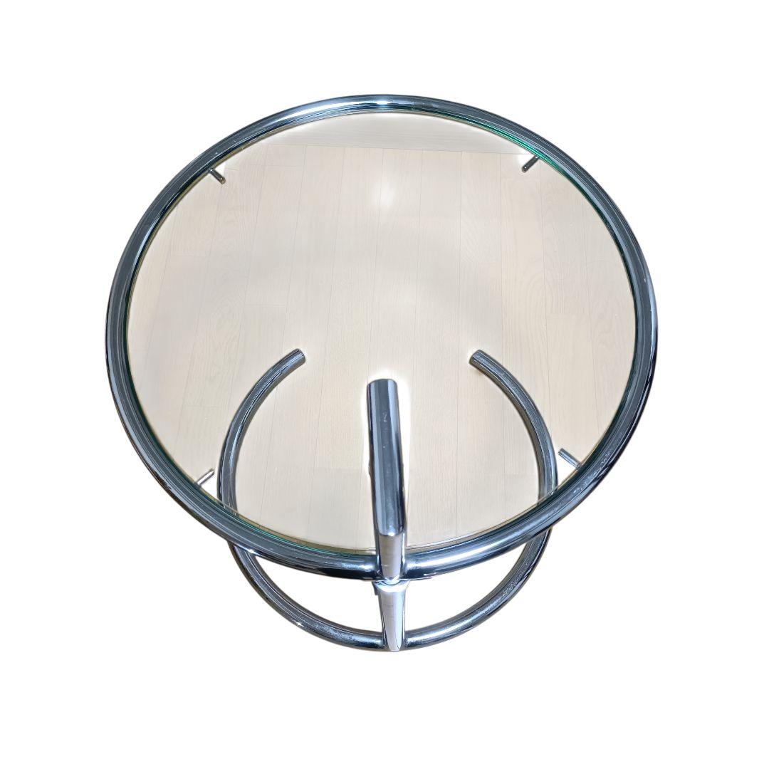 Eileen Gray アイリーングレイ リプロダクト サイドガラステーブル