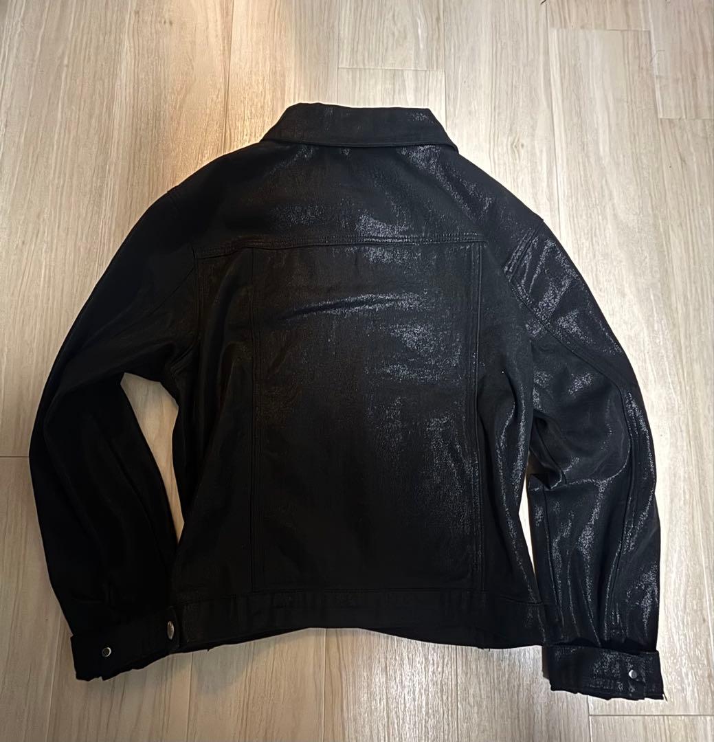 ジャケット・アウター DECOROSO coating denim jacket