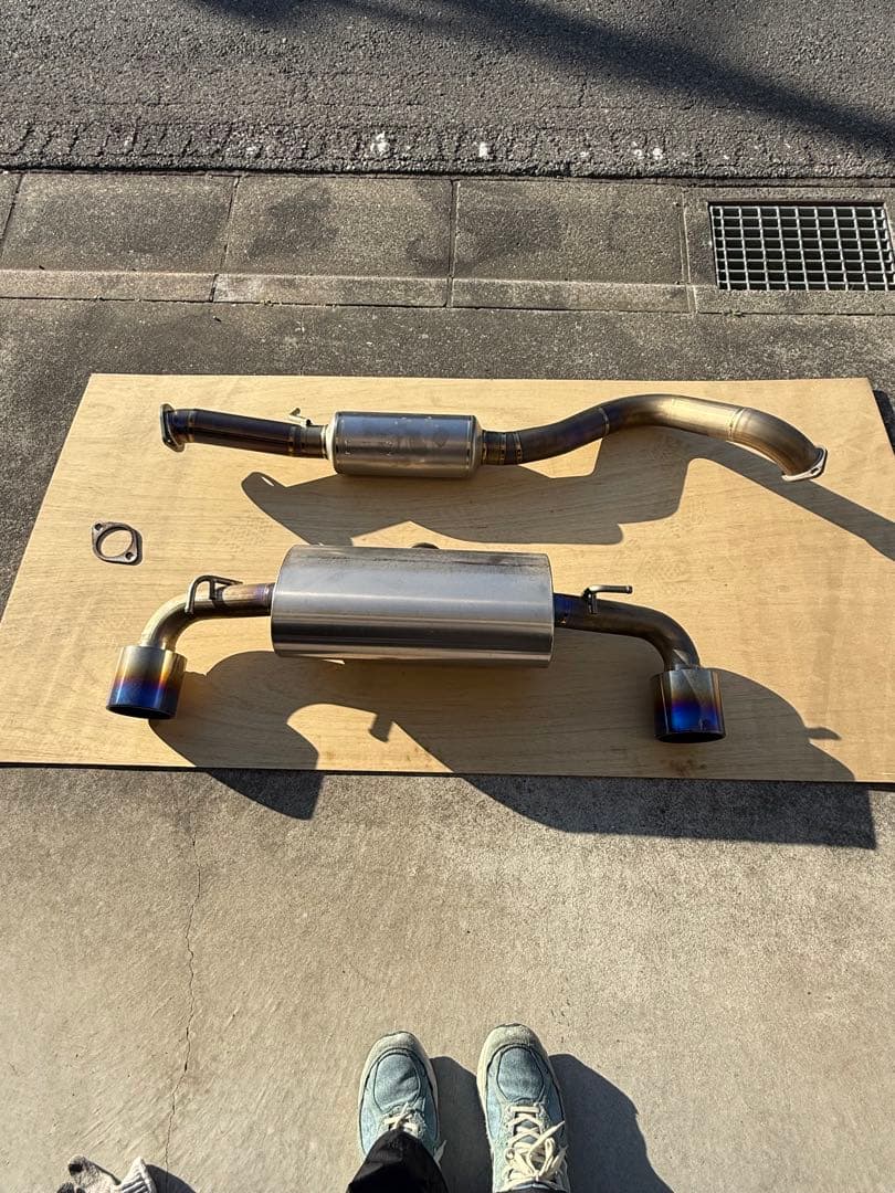 GRヤリス用 チタンマフラー [L877]